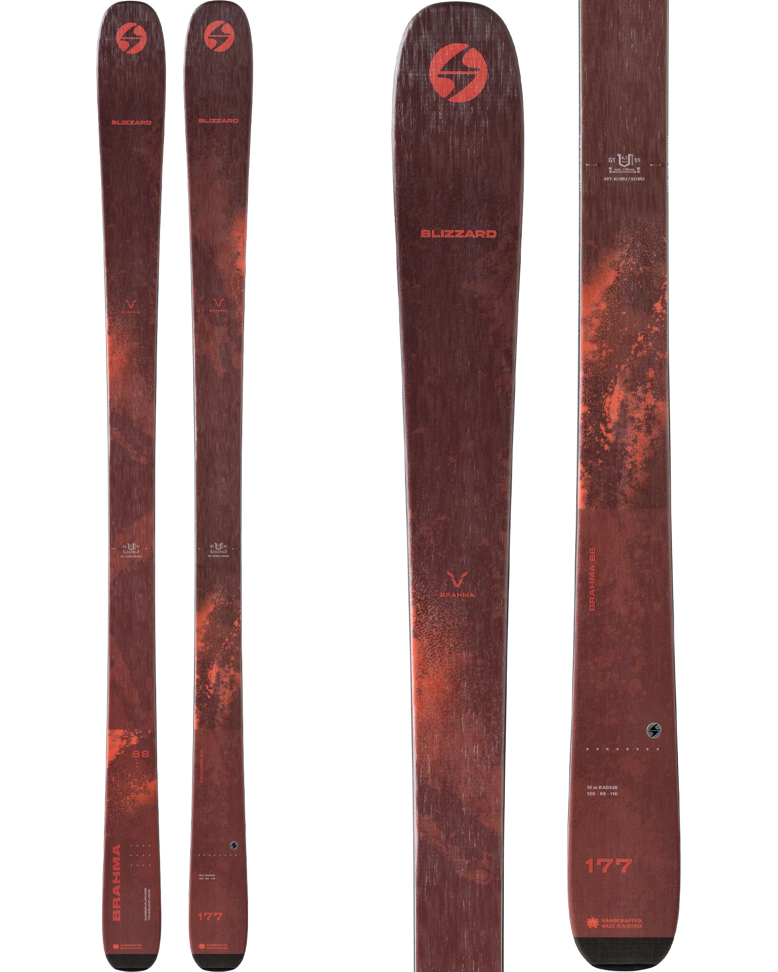 Blizard Brahma 88 Skis 2023