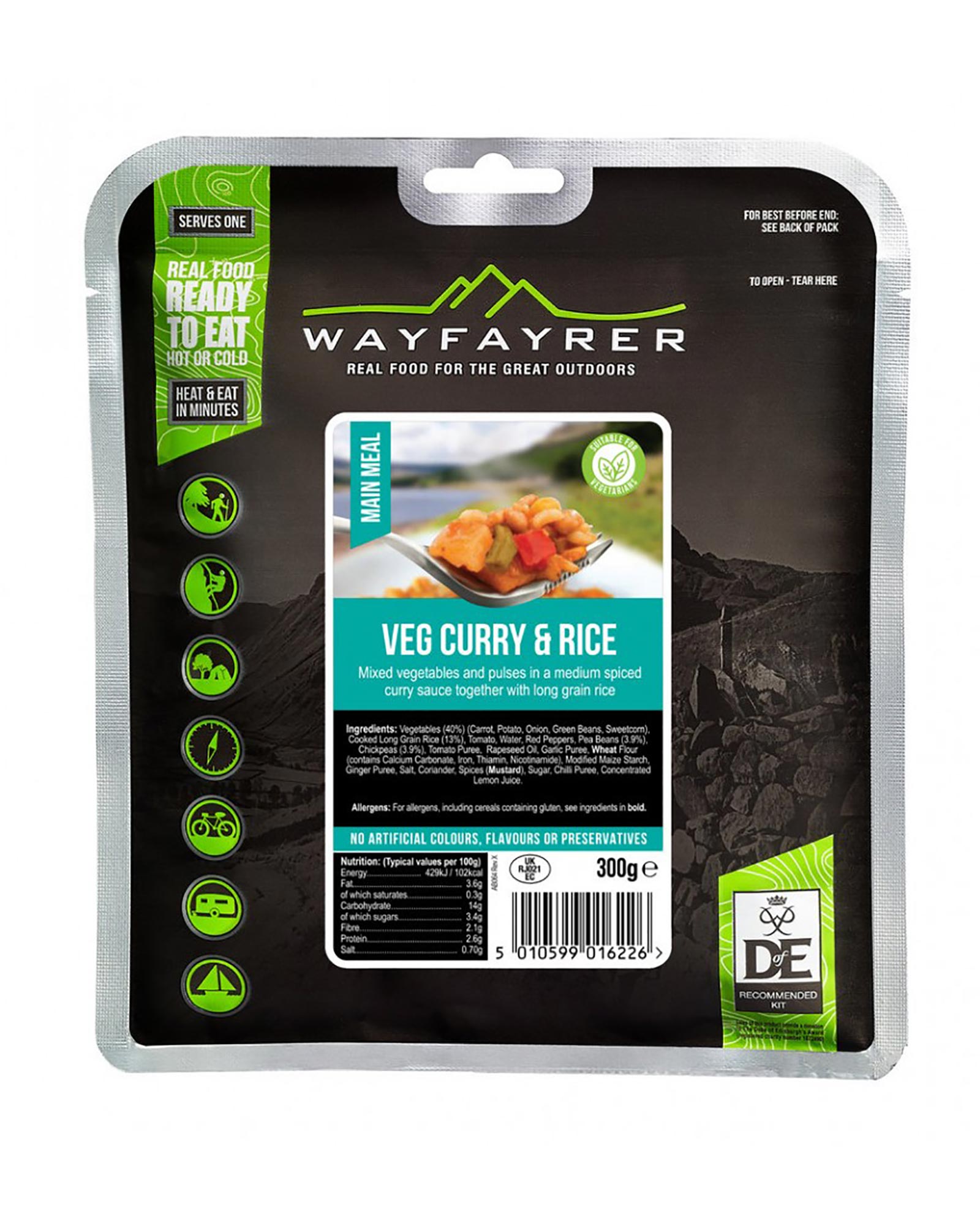 Wayfayrer Vegetable Curry And Rice