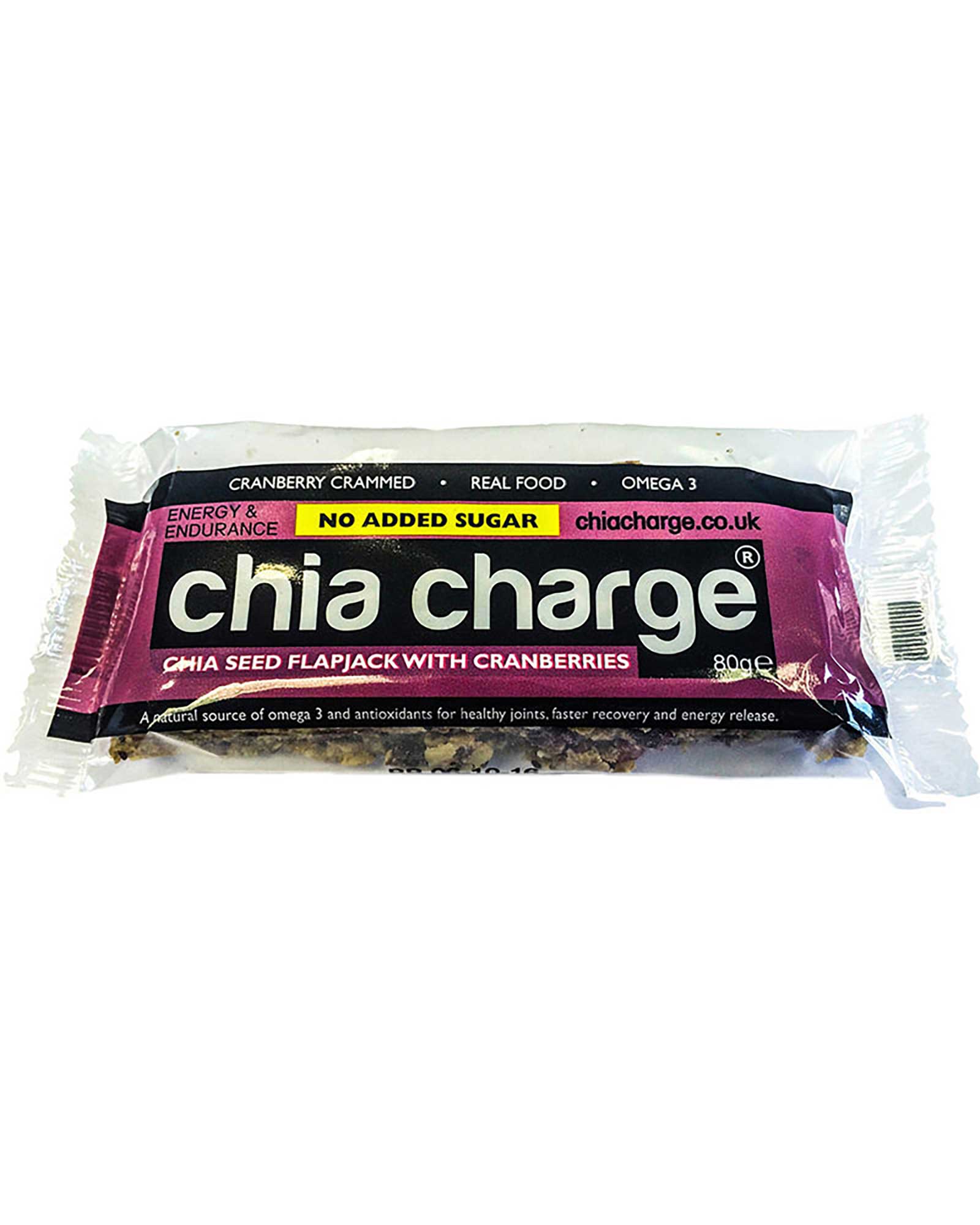 Chia Charge Chia Charge Flapjack - Berry