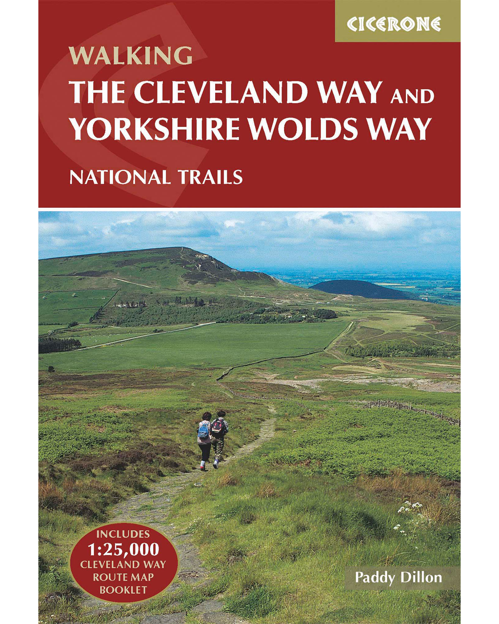 Cicerone The Cleveland Way And The Yorkshire Wolds Way Guide Book
