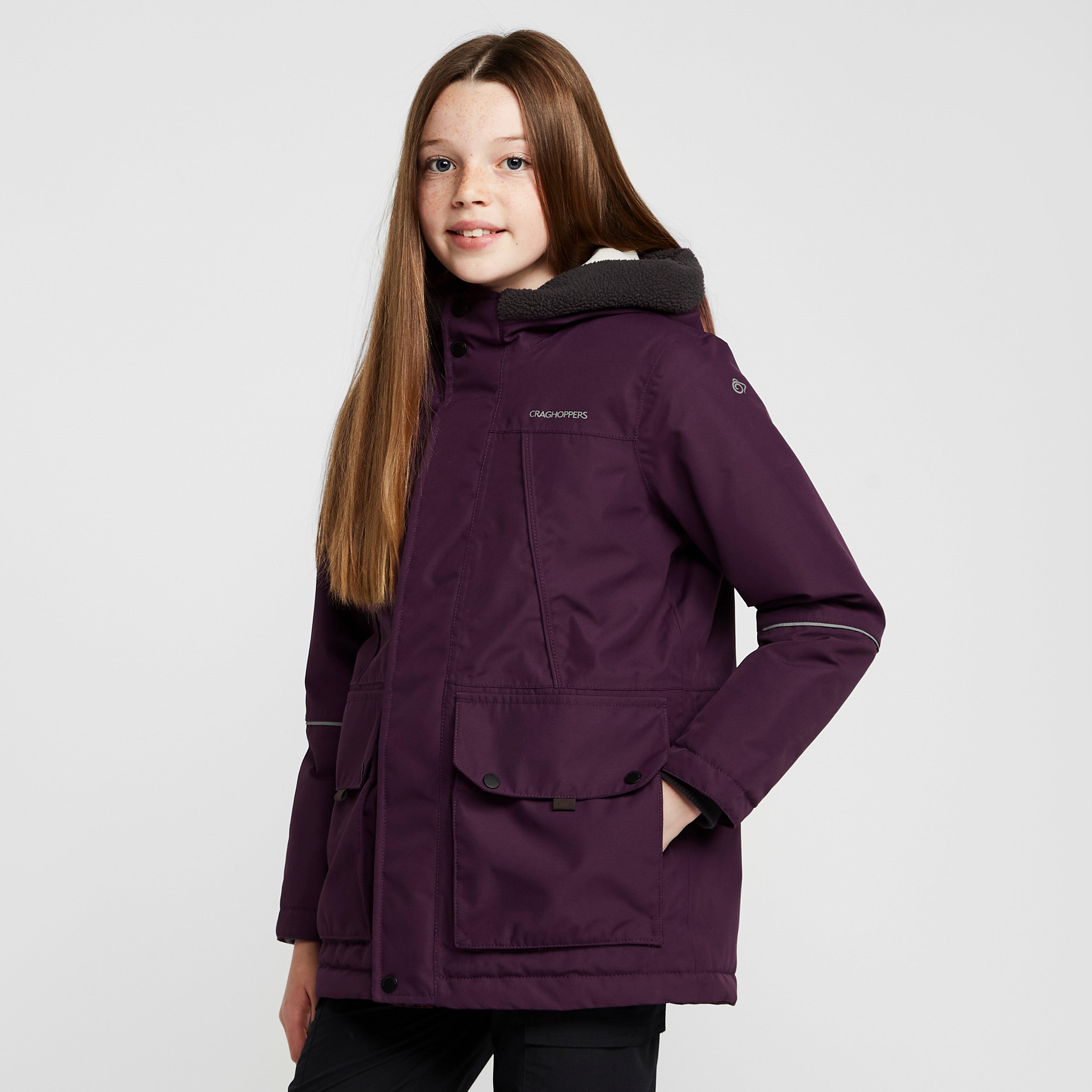 Craghoppers Kids Akito Insulated Jacket  Purple