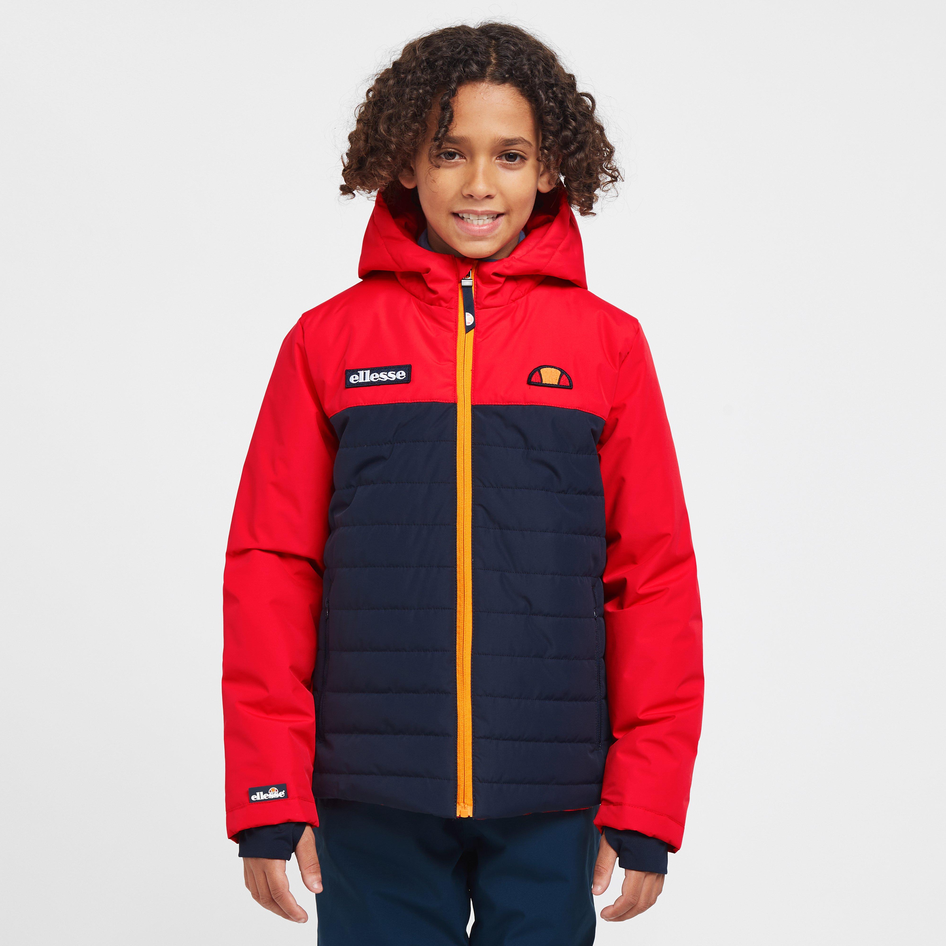 Ellesse Kids Snowdino Baffle Ski Jacket  Red