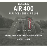 Eurohike Replacement 485f Air Tube  Silver
