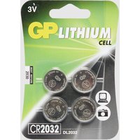 Gp Batteries Gp Coin Cell Batteries Cr2032 4 Pack  Multi Coloured