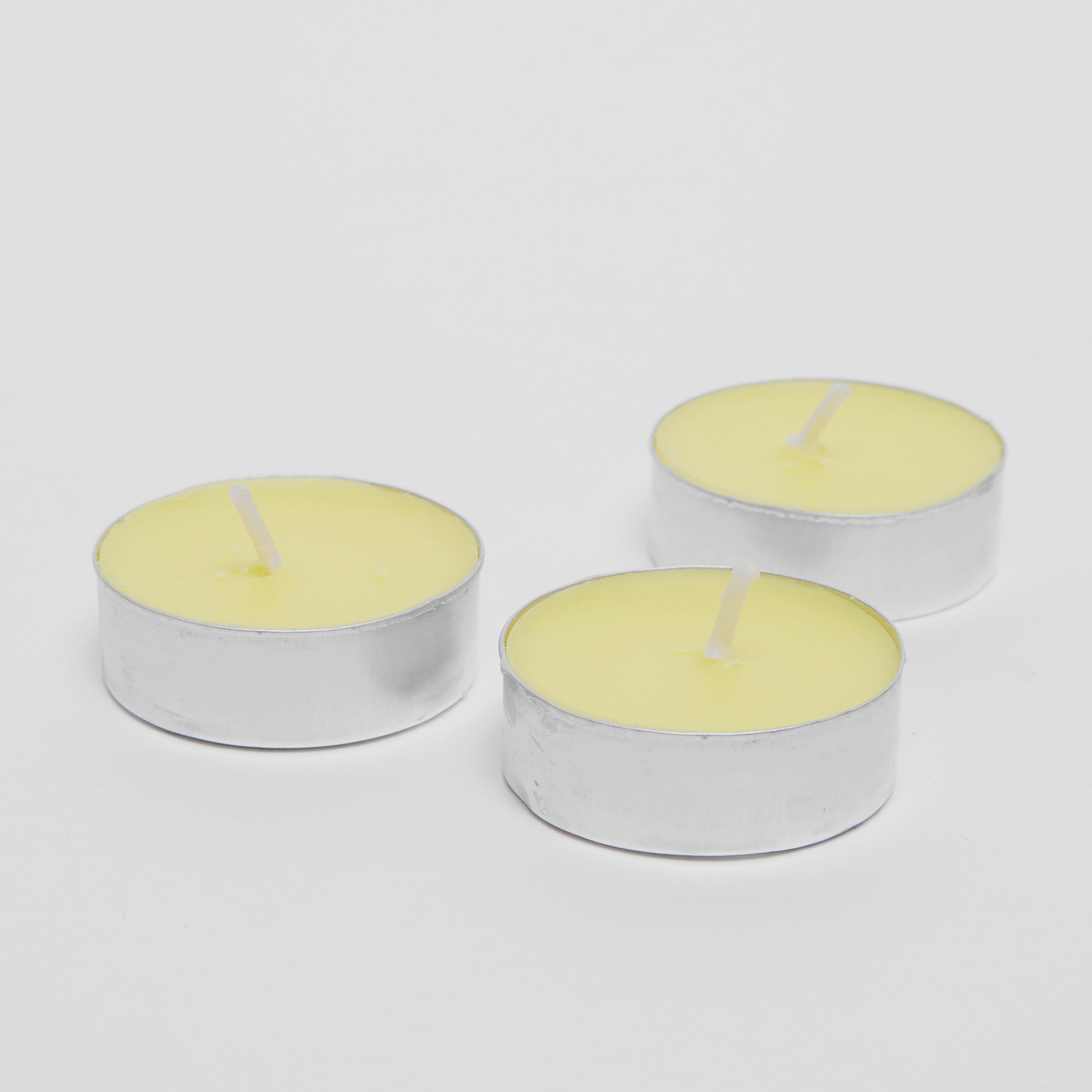 Hi-gear Citronella Tealights (pack Of 9)  Yellow