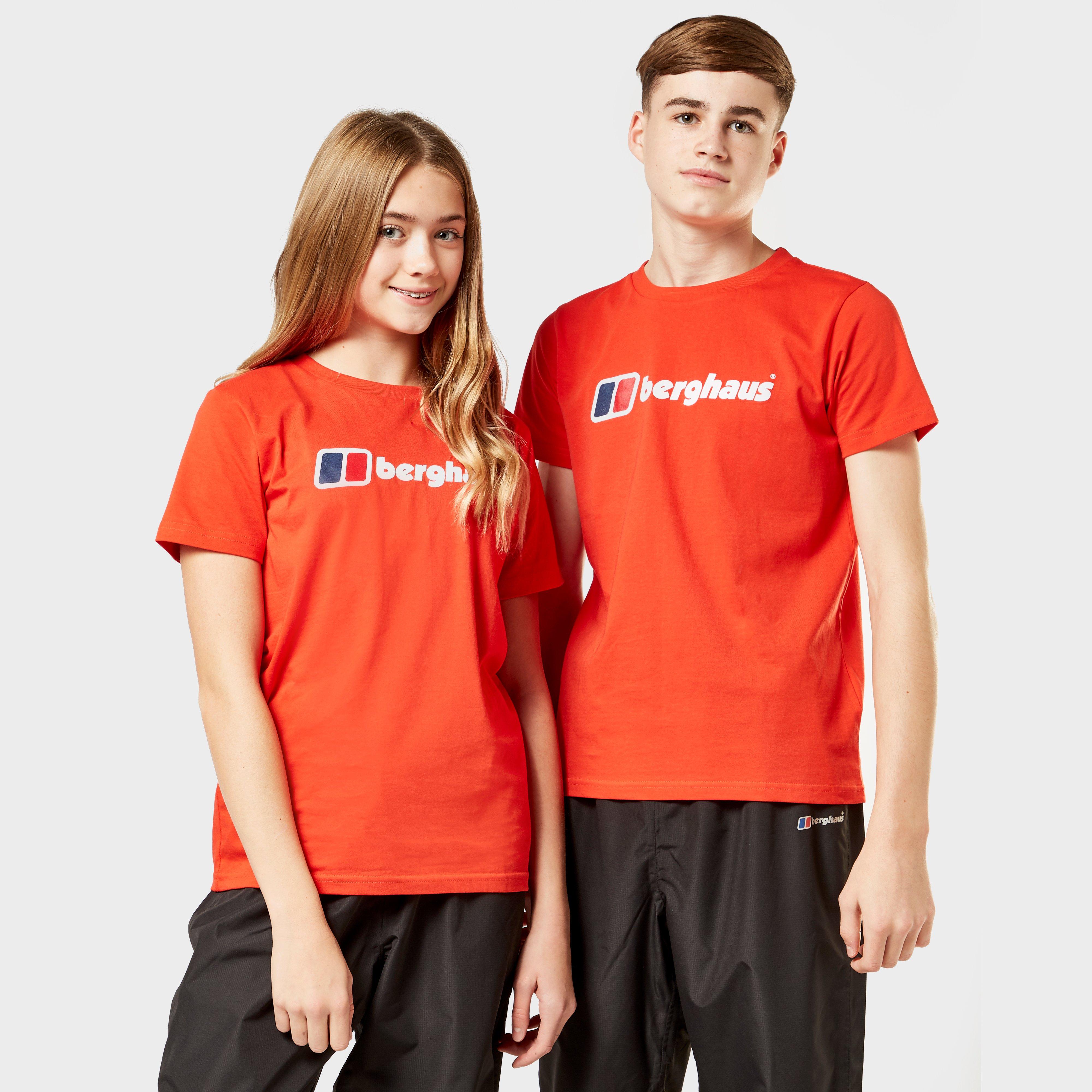 Berghaus Kids Logo T-shirt  Red