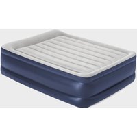 Hi-gear High Rise Flock King Size Airbed  Navy