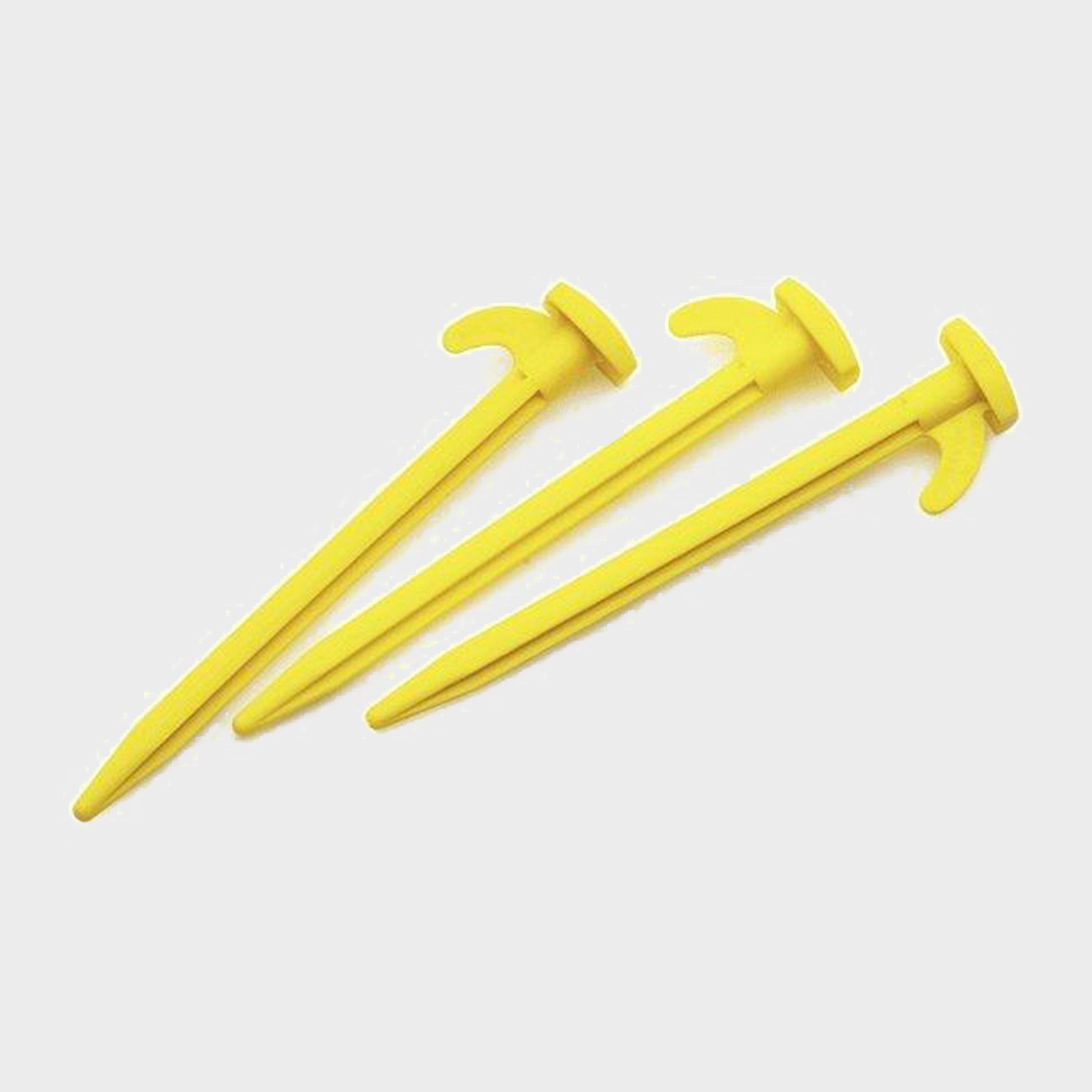 Hi-gear Plastic Power Pegs 8 (10 Pack)  Yellow
