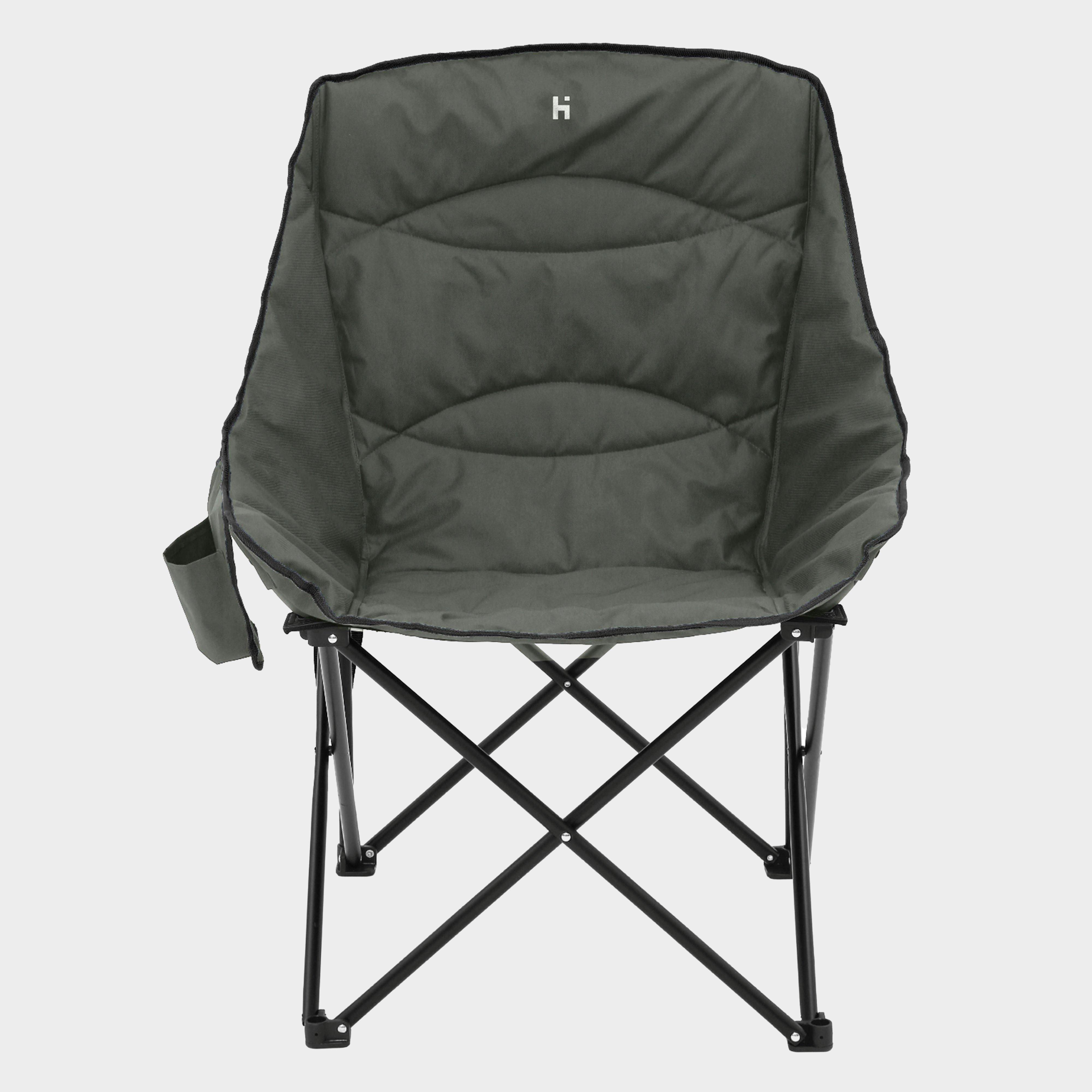 Hi-gear Vegas Xl Deluxe Quilted Chair  Grey