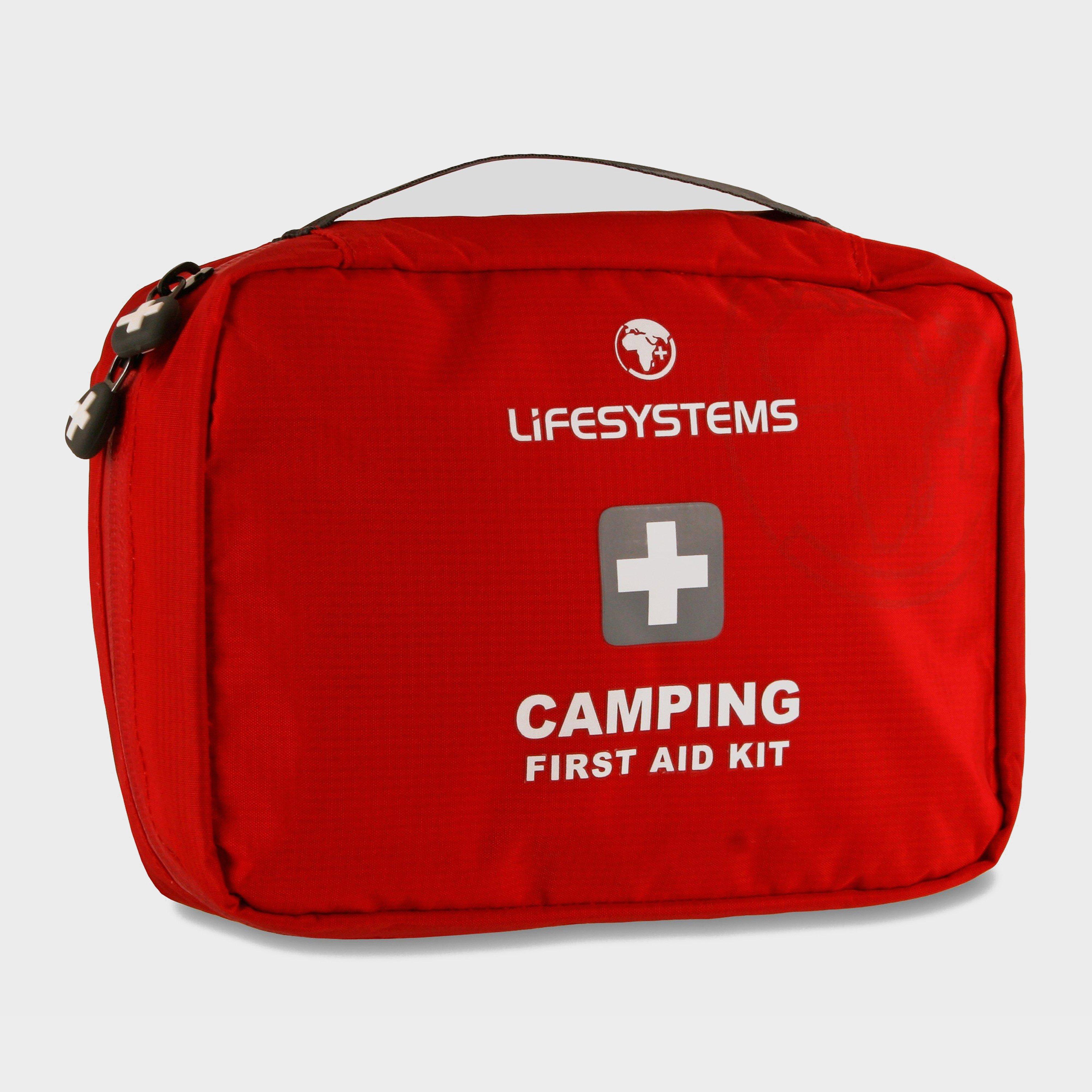 Lifesystems Camping First Aid Kit  Red