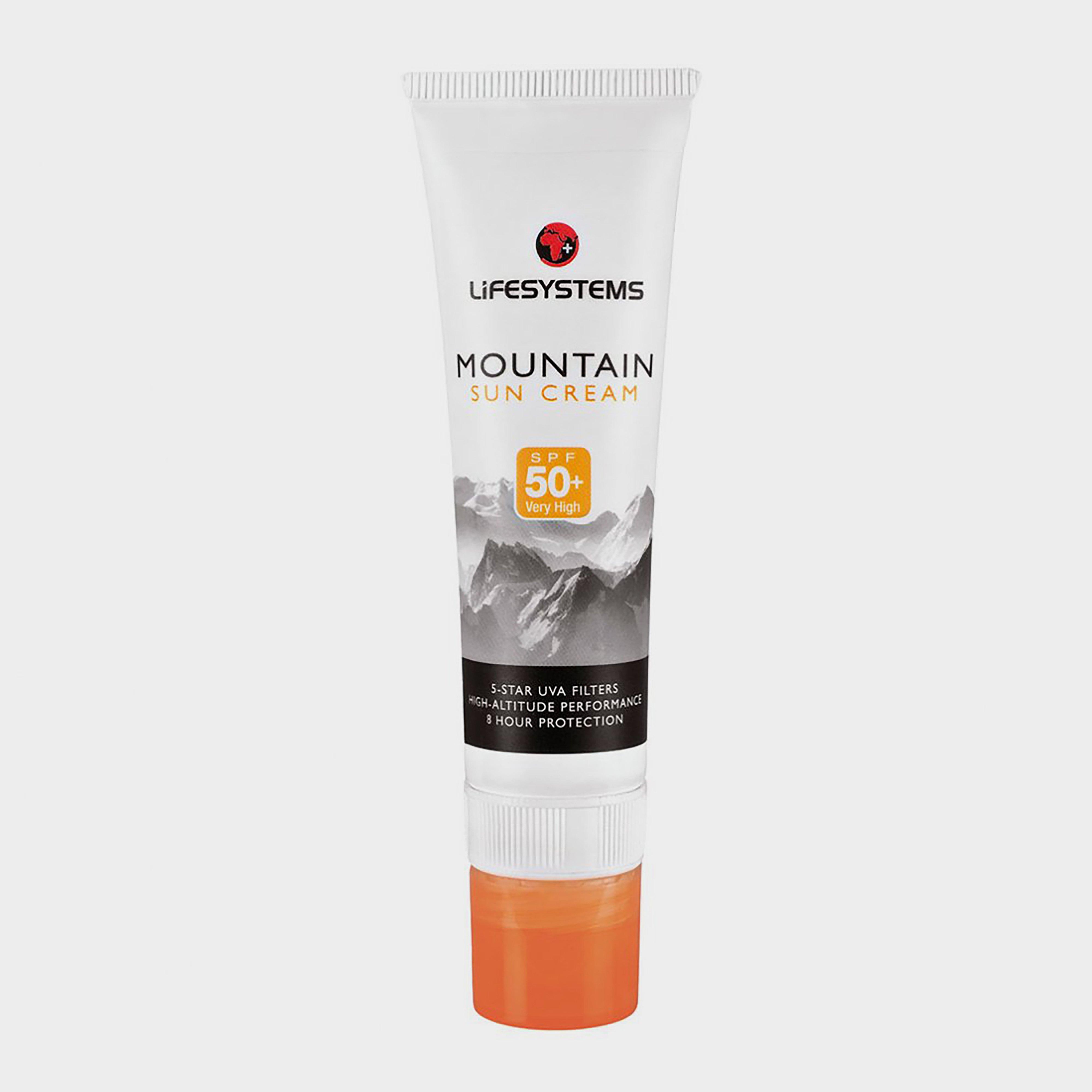 Lifesystems Mountain Factor 50+ Sun Cream Stick  White