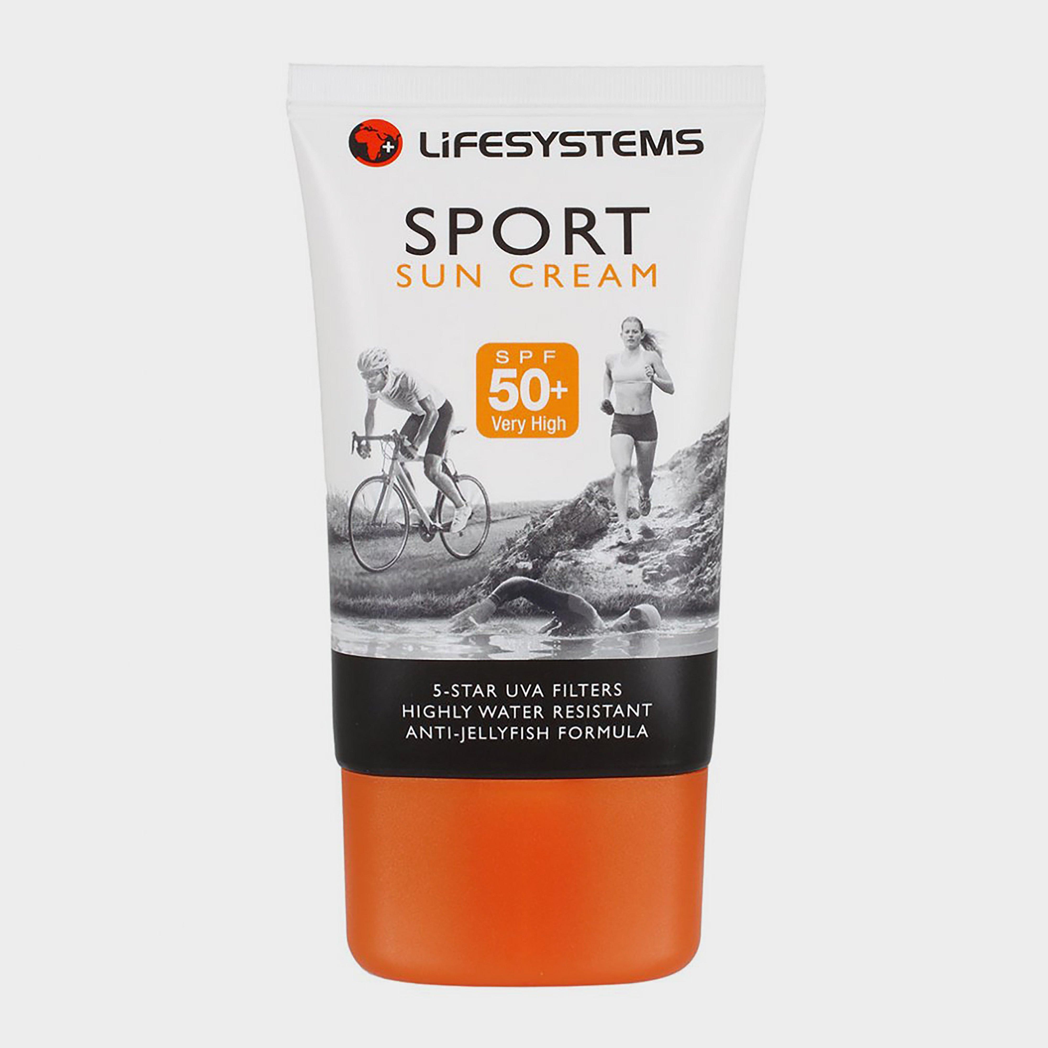 Lifesystems Sports Factor 50+ Sun Cream  Clear
