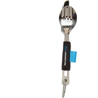 Lifeventure Knife  Fork  Spoon - Titanium  Silver