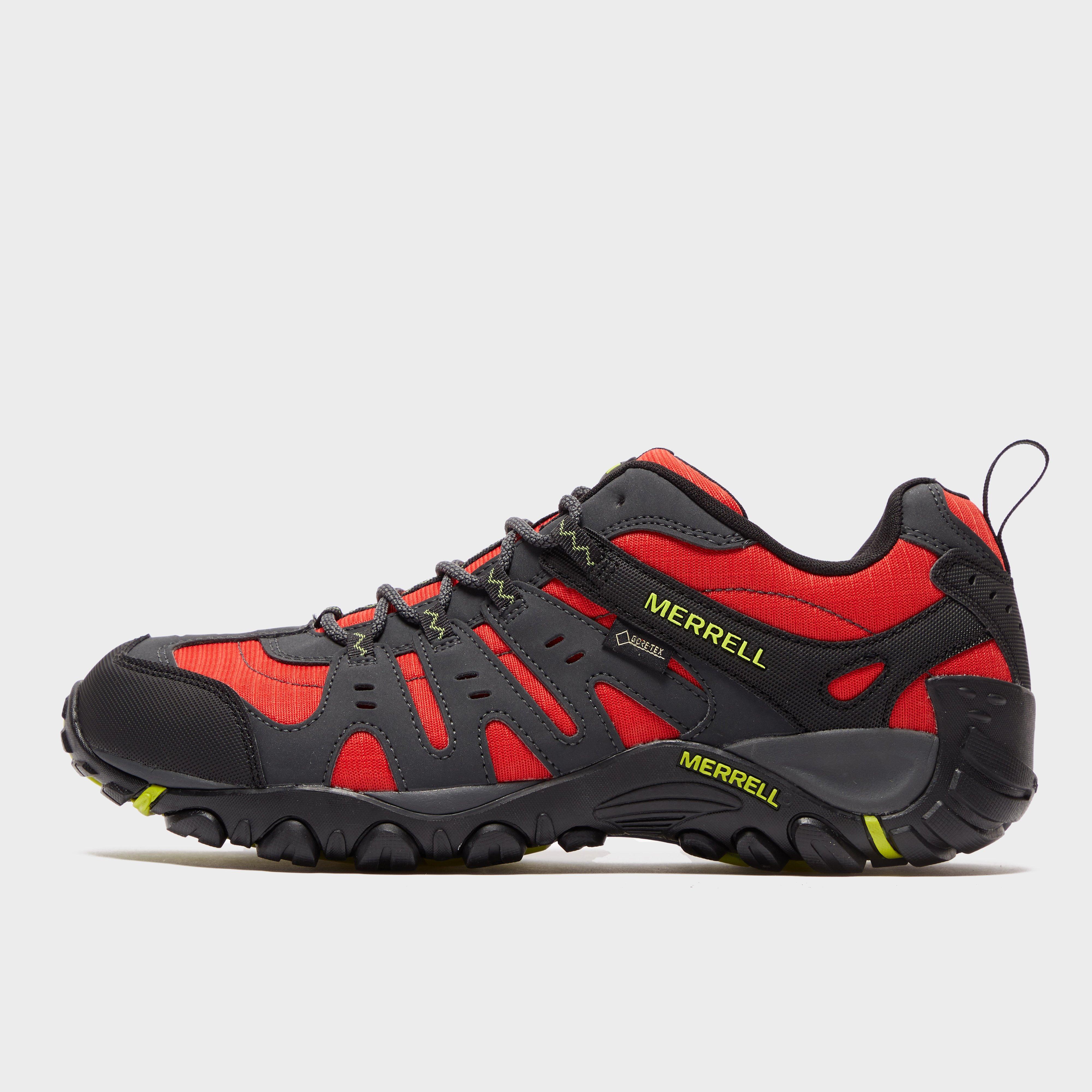 Merrell Mens Accentor Sport Gore-tex Trail Shoes  Red