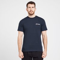 Berghaus Mens Classic Logo Organic T-shirt  Navy
