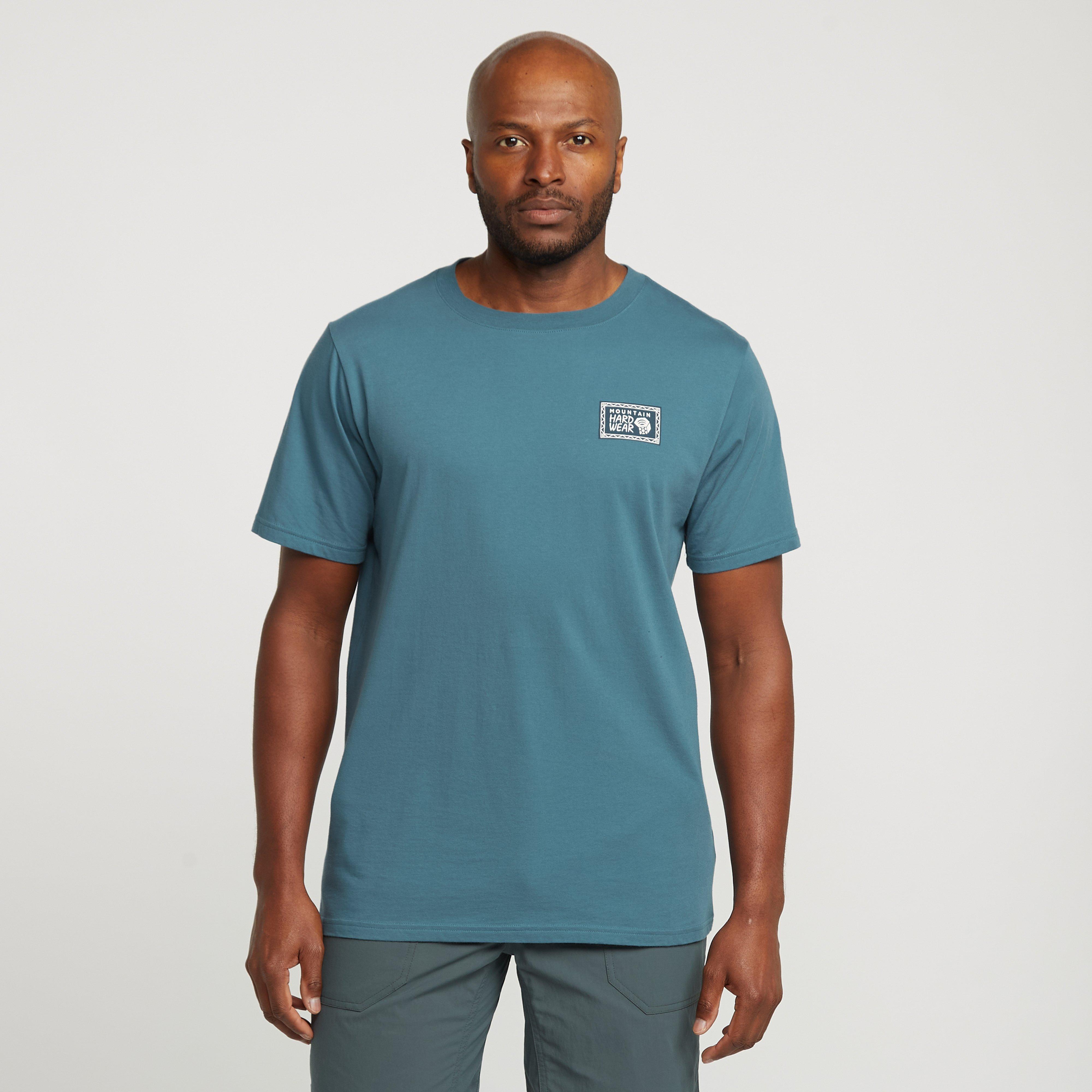 Mountain Hardwear Mens Pack Yak Short Sleeve T-shirt  Blue