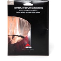 Msr Solid Heat Reflector With Windscreen  Silver