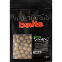 Munch Bio Marine 14mm Boilies 1kg Shelf Life  Brown