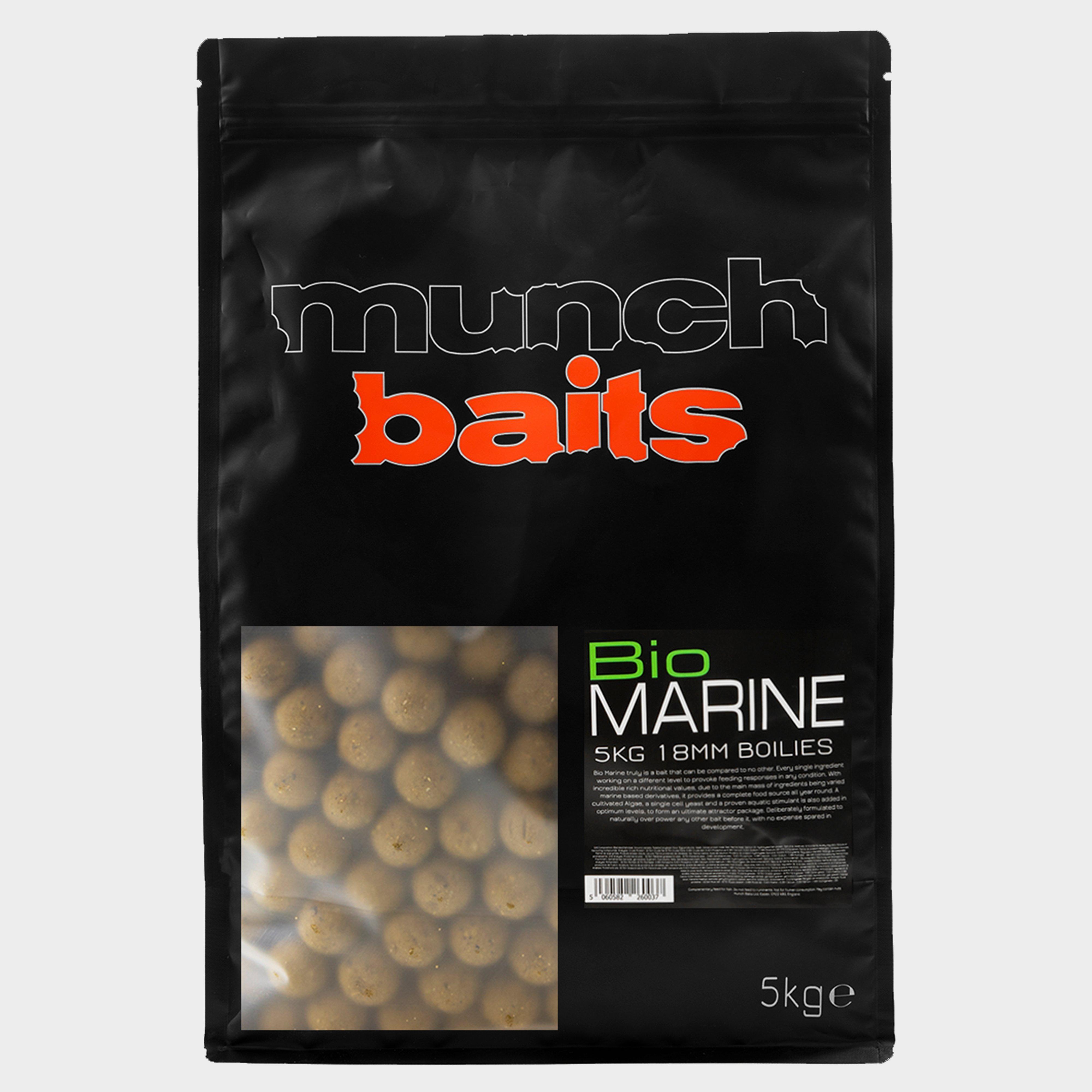 Munch Bio Marine 18mm Boilies 5kg Shelf Life  Brown
