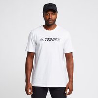 Adidas Terrex Mens Terrex Logo Tee  White