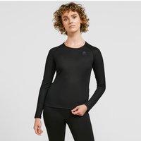 Odlo Womens Active F-dry Light Long-sleeve Base Layer Top  Black