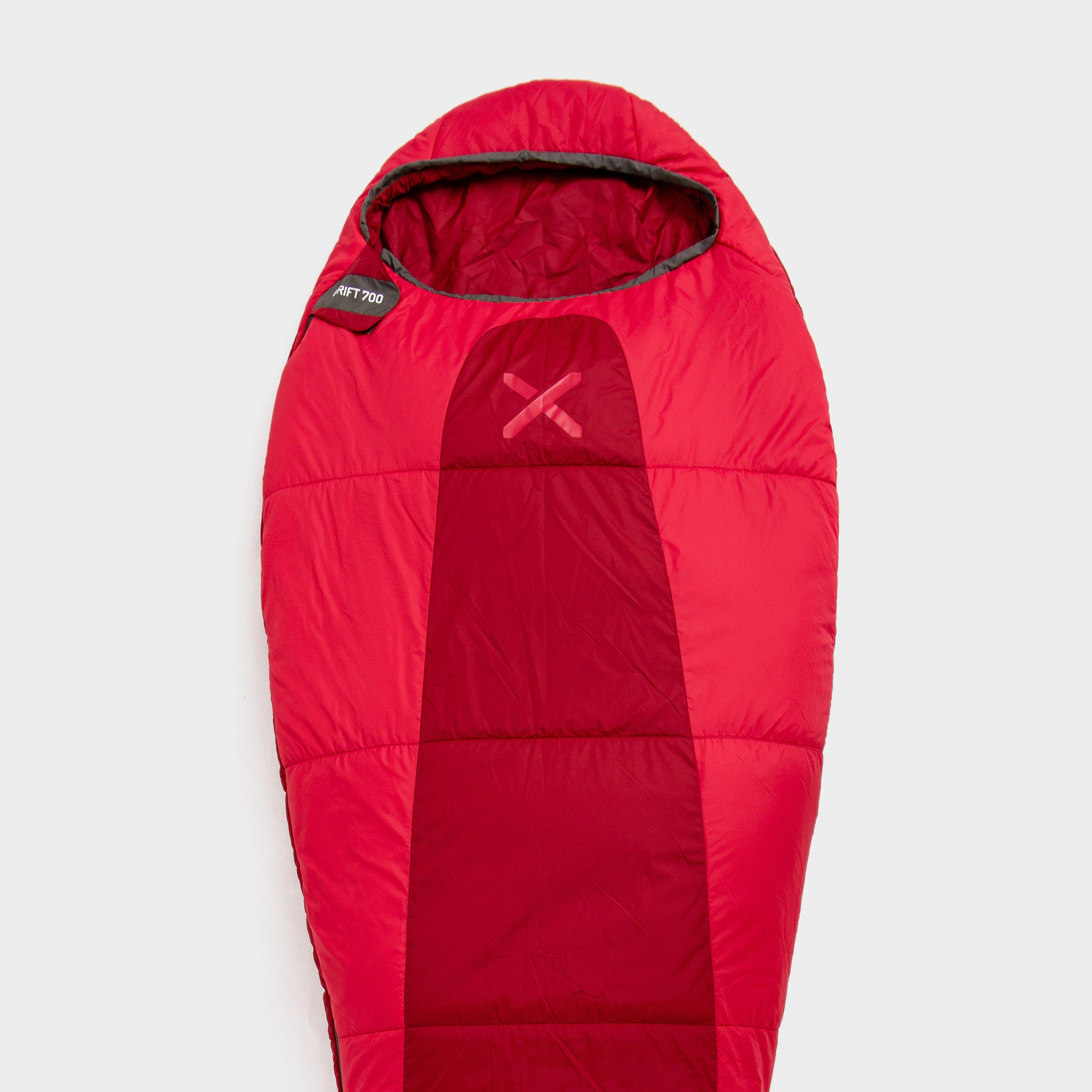 Oex Drift 700 Sleeping Bag  Red