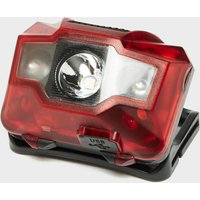 Oex Rechargeable Head Torch (3w + 2 Led)  Red