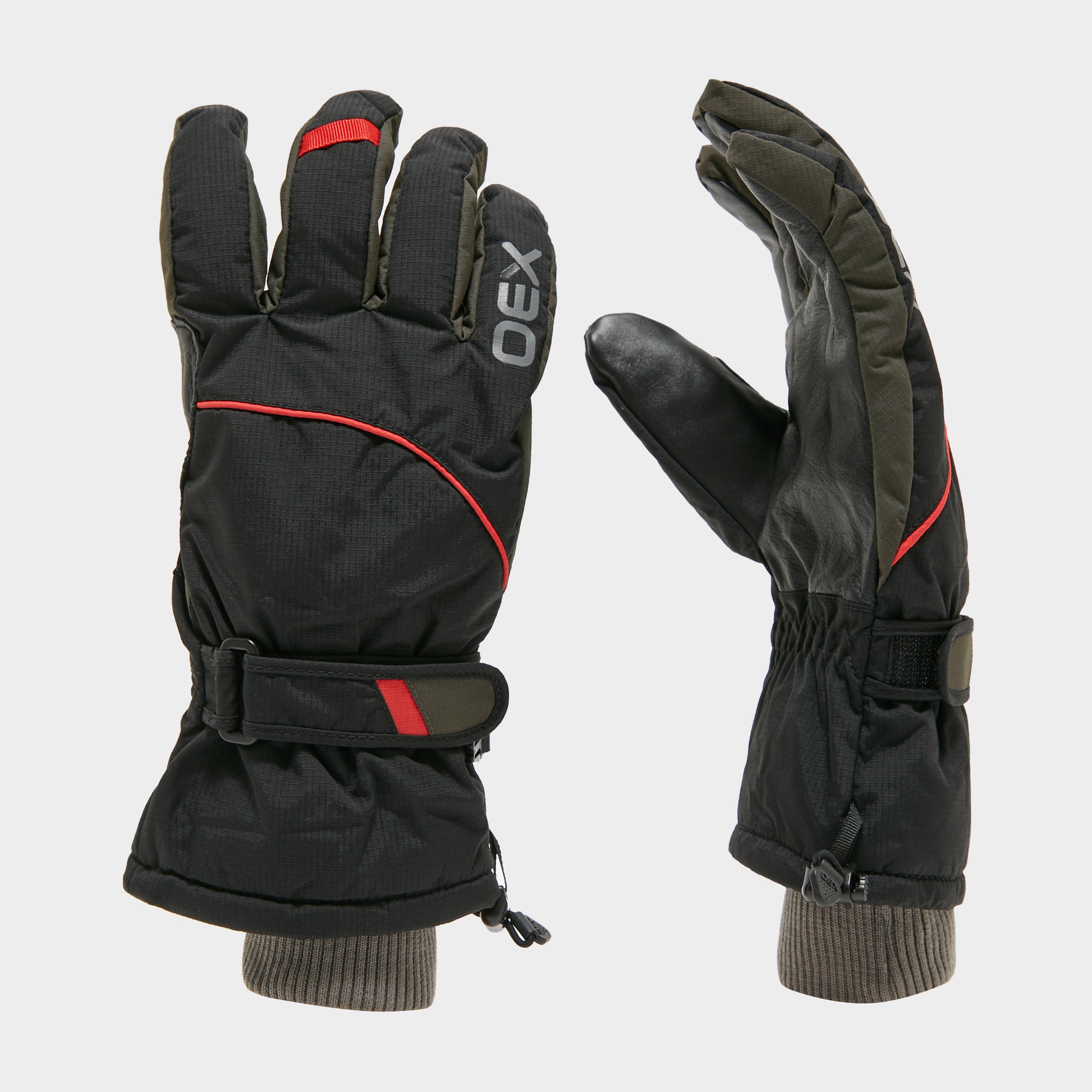 Oex Summit Waterproof Gloves  Black