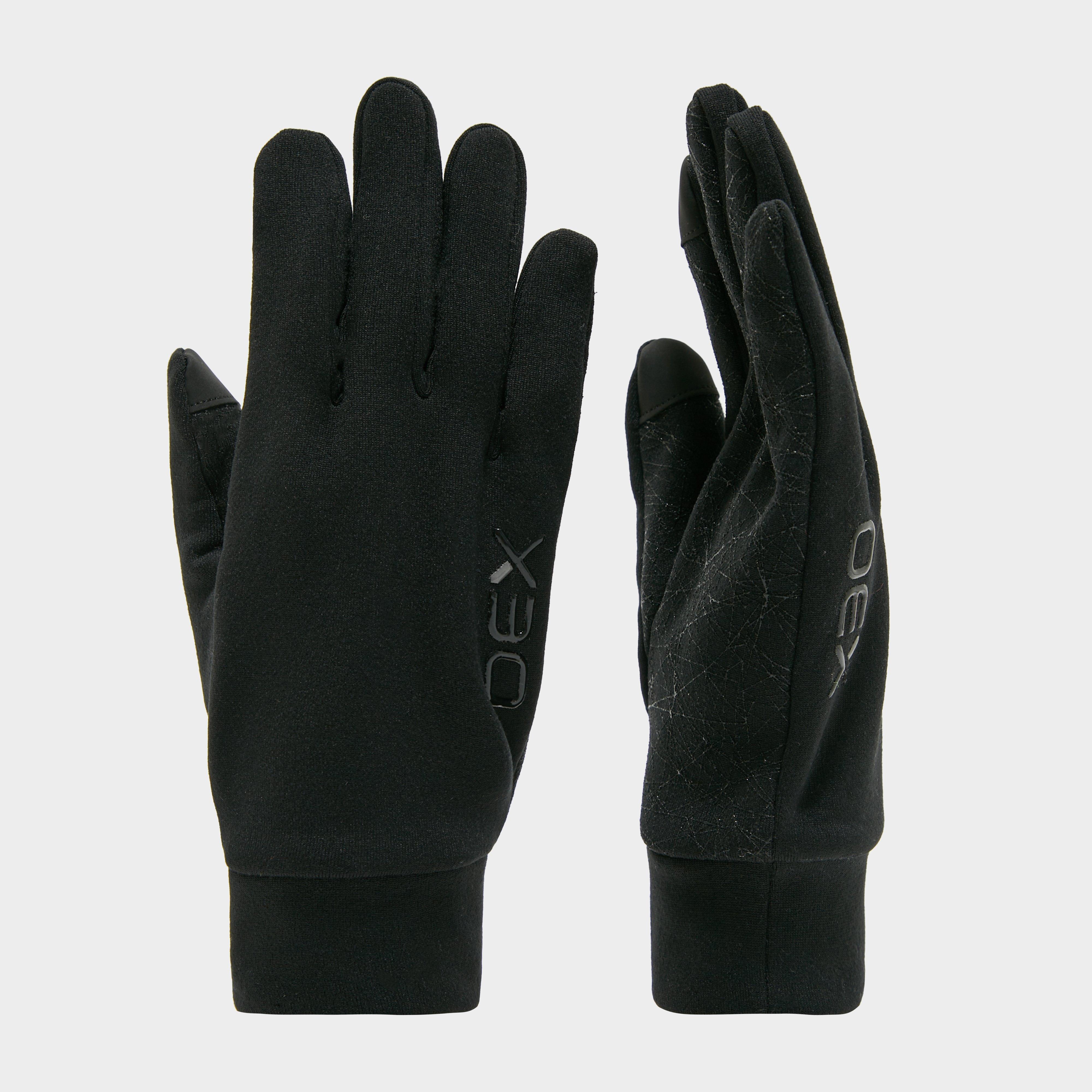 Oex Unisex Vostok Grip Gloves  Black