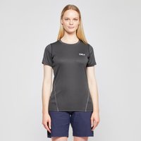Oex Womens Breeze Short Sleeve T-shirt  Black