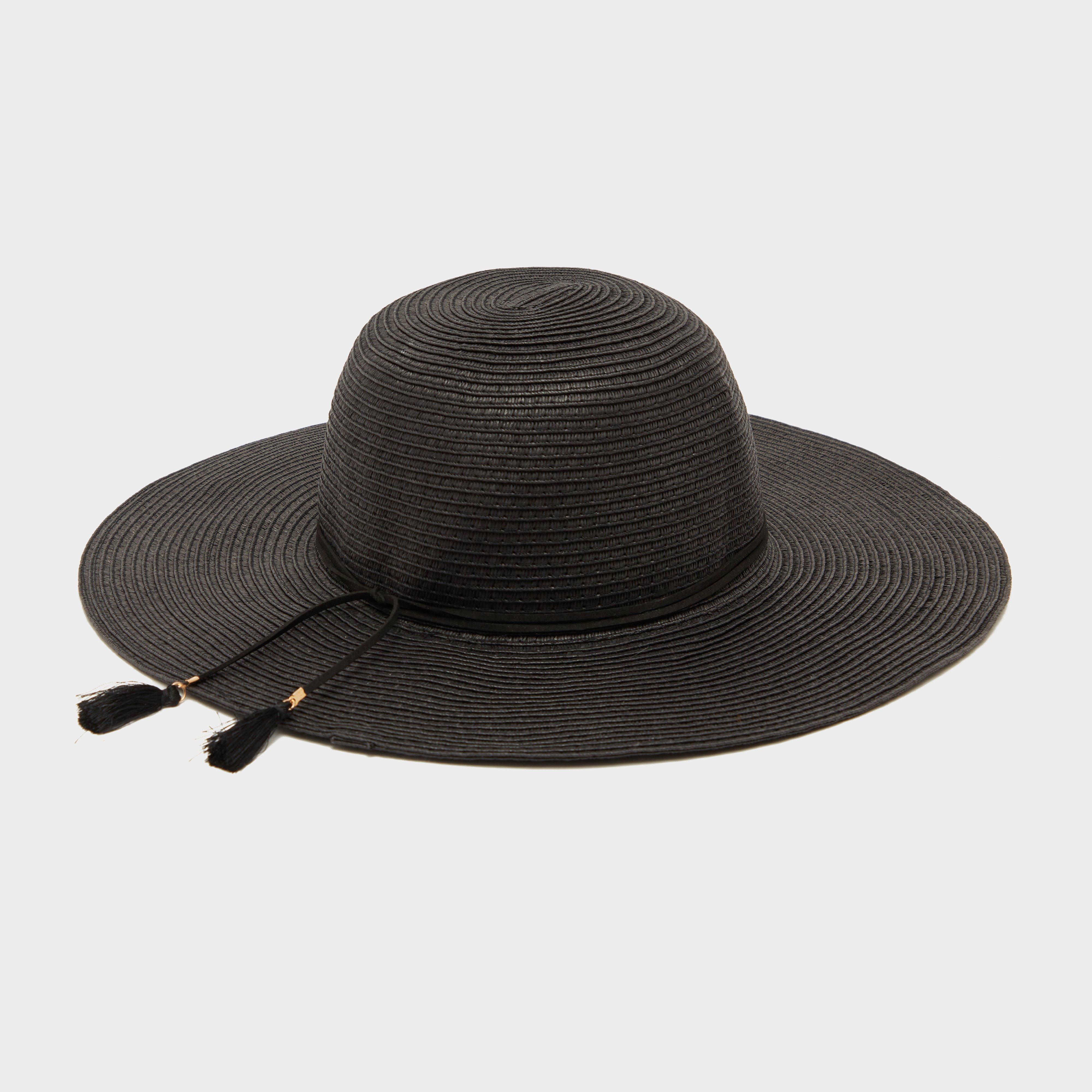 One Earth Womens Floppy Hat  Black