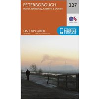 Ordnance Survey Explorer 227 Peterborough Map With Digital Version