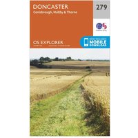 Ordnance Survey Explorer 279 Doncaster Map With Digital Version  Orange