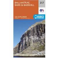 Ordnance Survey Explorer 317 Ballantrae  BarrandBarrhill Map With Digital Version