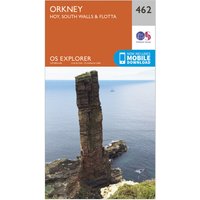 Ordnance Survey Explorer 462 Orkney Map With Digital Version  Orange