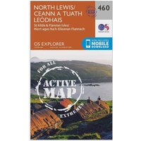 Ordnance Survey Explorer Active 460 North Lewis Map With Digital Version