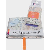 Ordnance Survey Scafell Pike Large Travel Towel  White