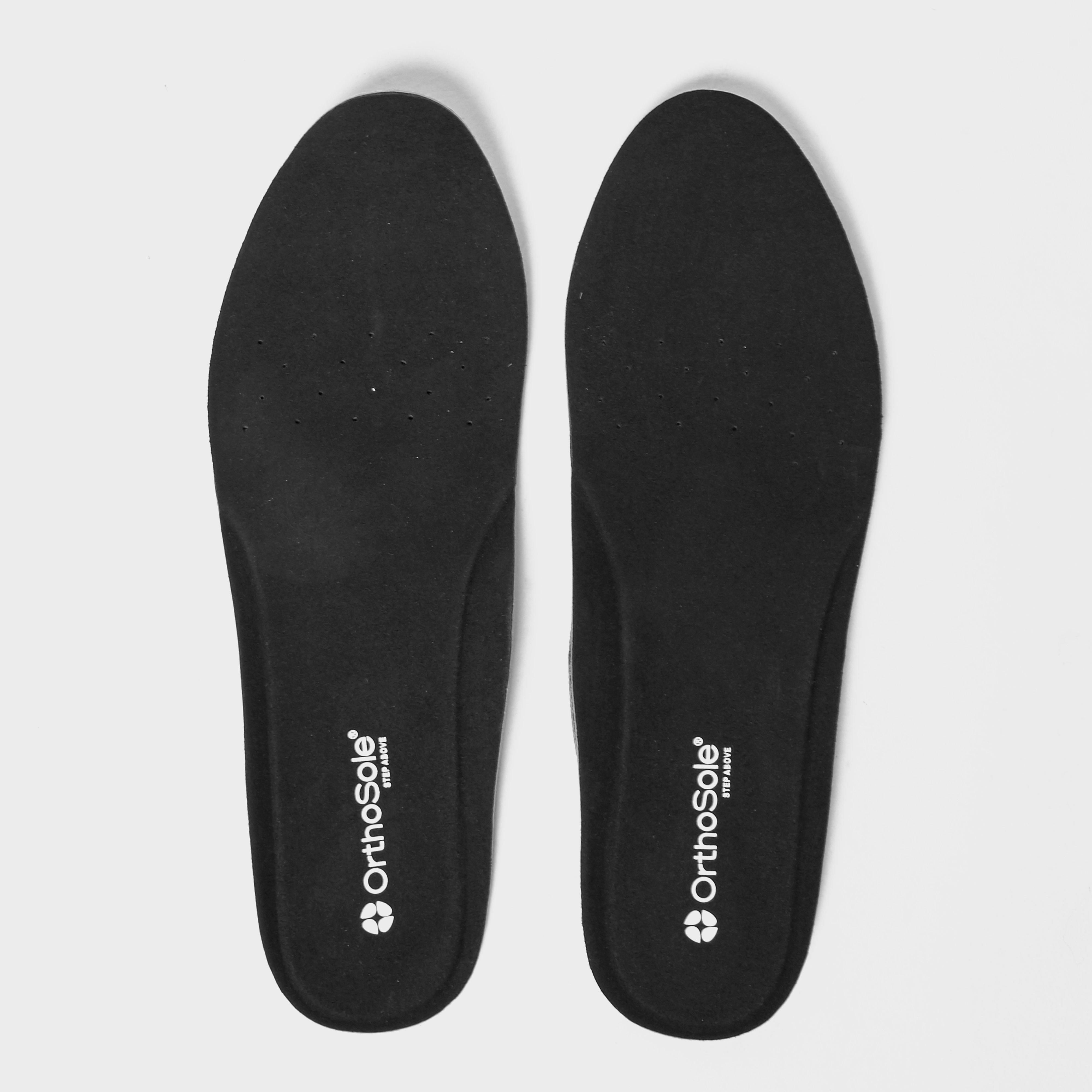Orthosole Mens Thin Style Insoles  Black