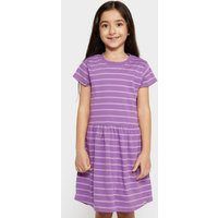 Peter Storm Kids Striped Dress  Purple