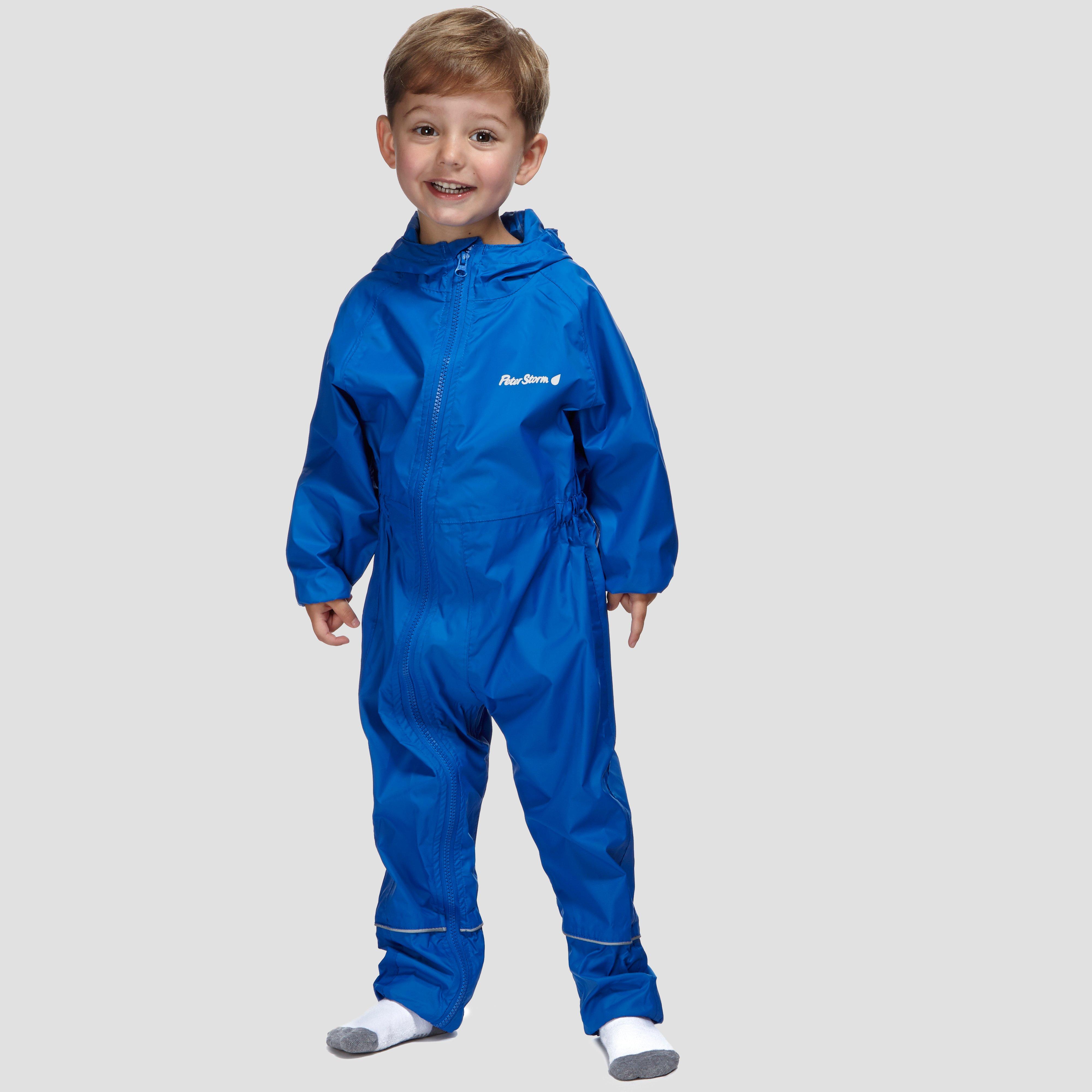 Peter Storm Kids Waterproof Suit  Blue