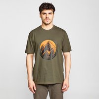 Peter Storm Mens Great Outdoors T-shirt  Khaki