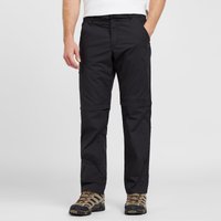Peter Storm Mens Nebraska Zip-off Trousers  Black