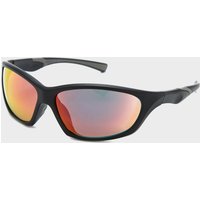 Peter Storm Mens Sport Square Wrap-around Sunglasses  Black