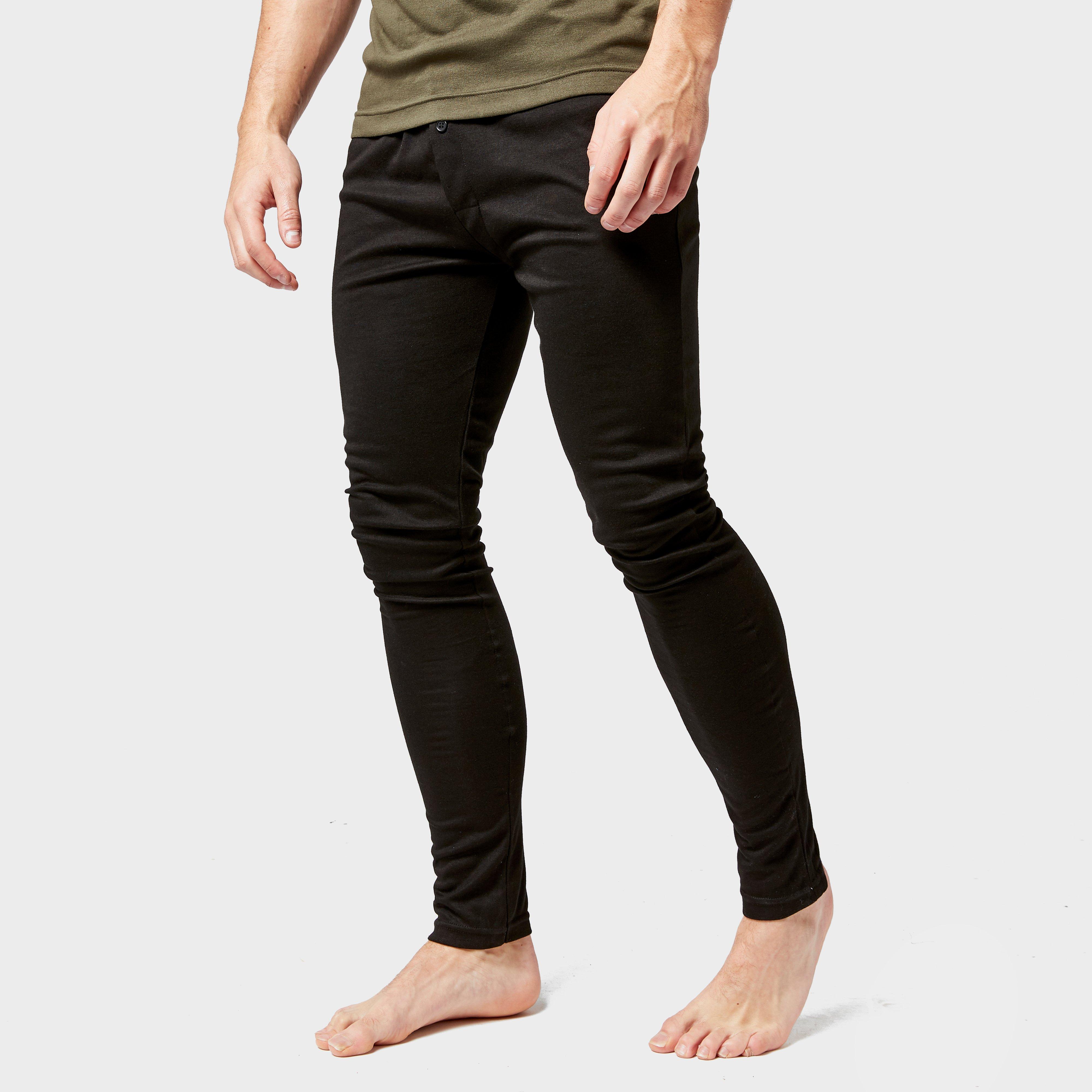 Peter Storm Mens Thermal Base Layer Pants  Black
