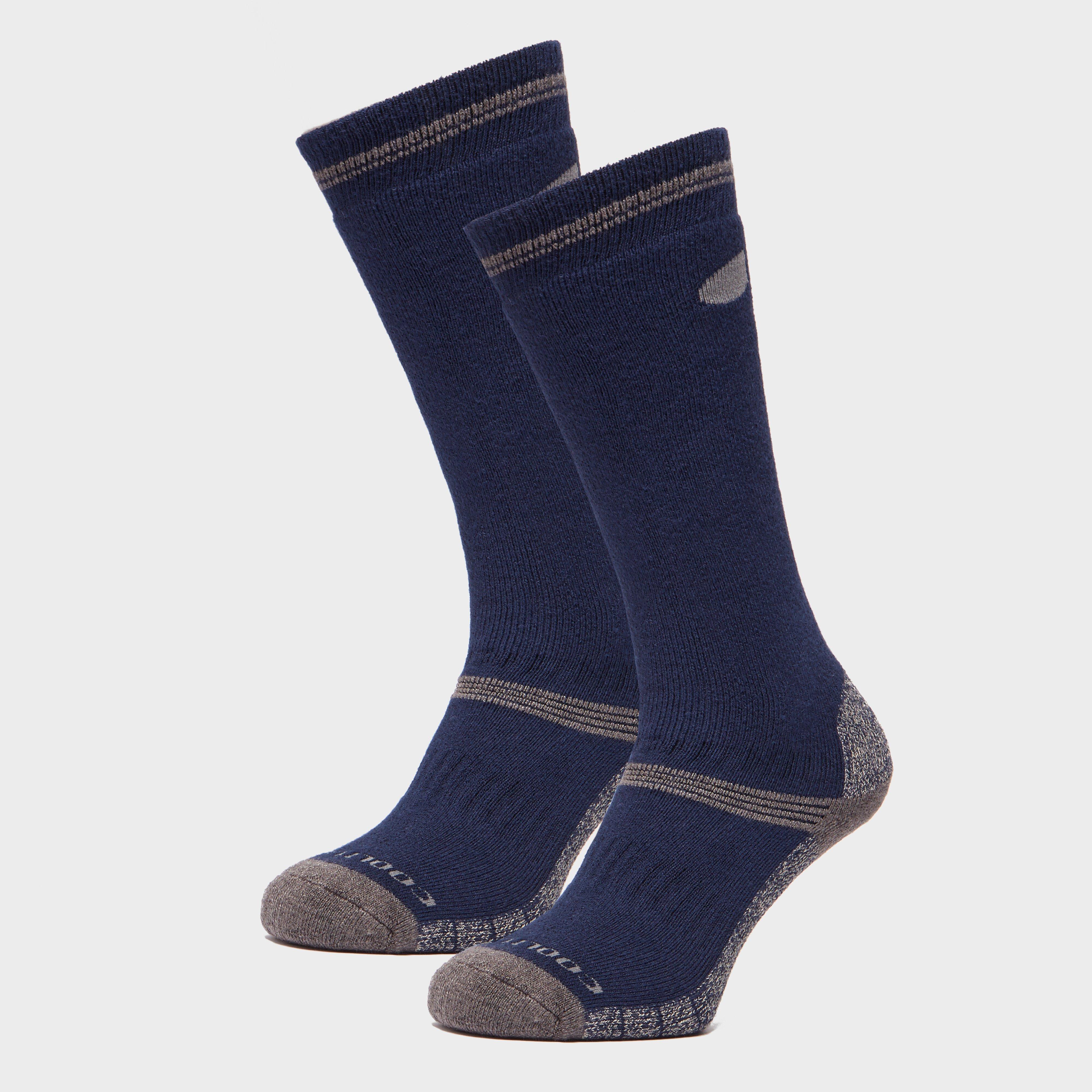 Peter Storm Midweight Socks - 2 Pack  Navy