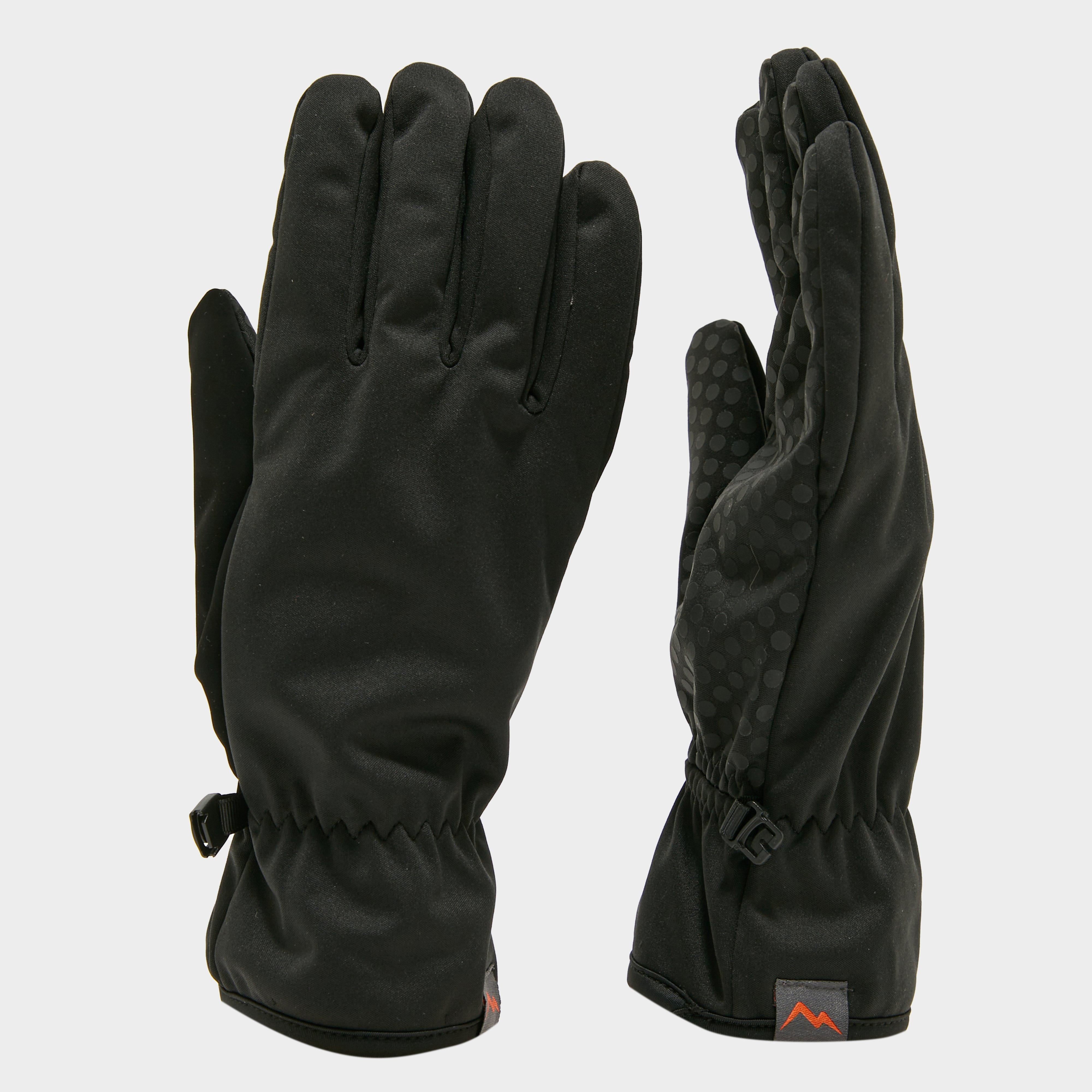 Peter Storm Unisex Active Waterproof Gloves  Black