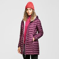 Peter Storm Womens Long Insulated Jacket  Purple