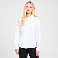 Peter Storm Womens Long Sleeve Travel Shirt  White