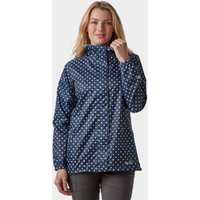 Peter Storm Womens Patterned Packable Jacket  Navy