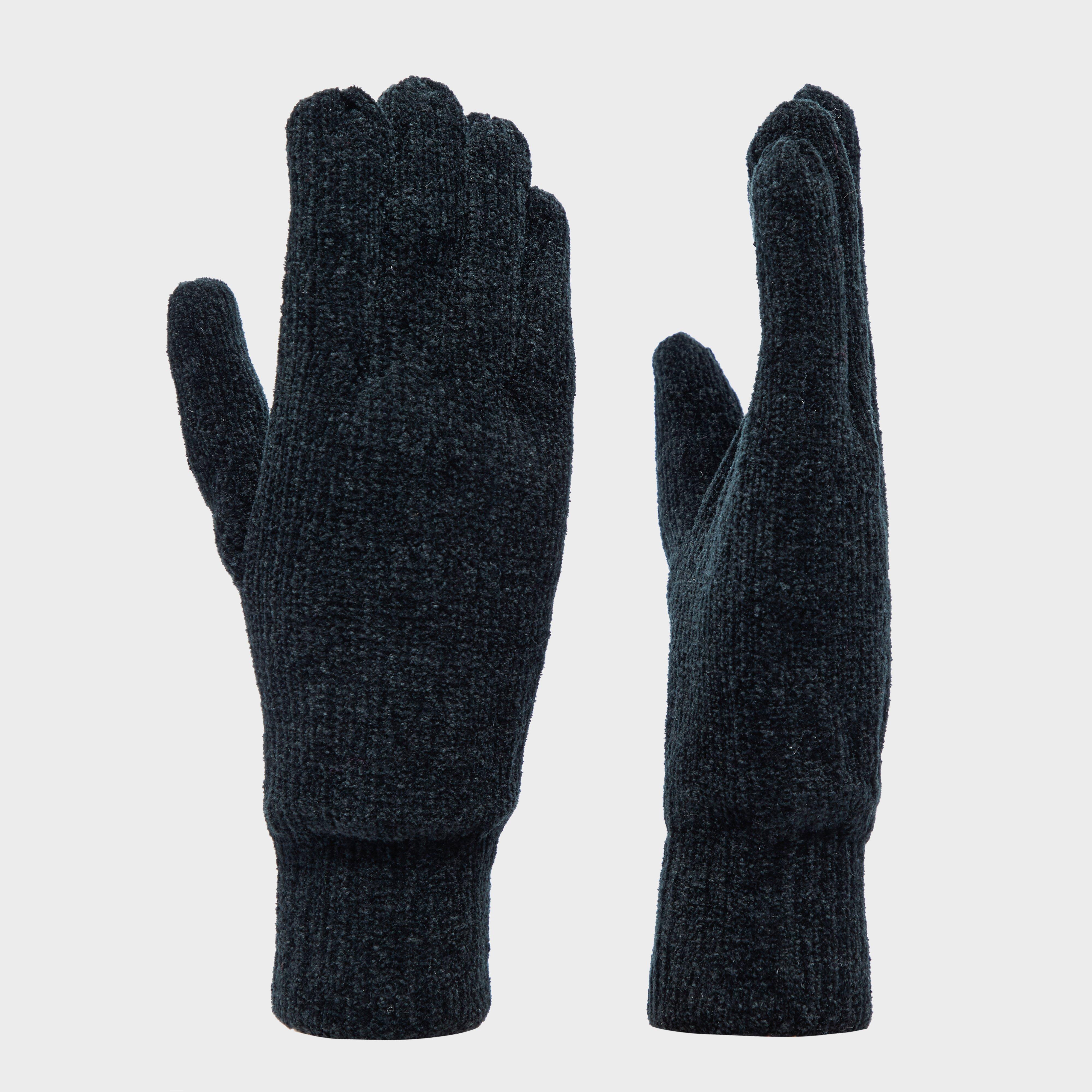Peter Storm Womens Thinsulate Chennile Gloves  Black